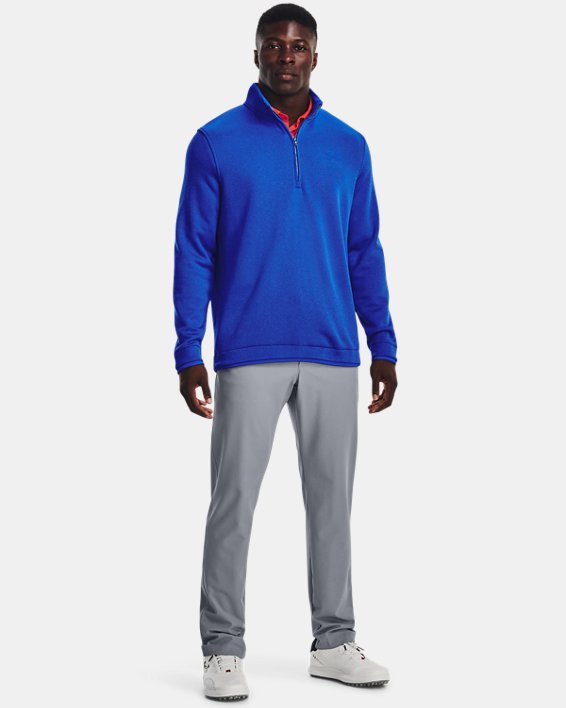 Herren UA Storm SweaterFleece mit ½-Zip, Blue, pdpMainDesktop image number 2